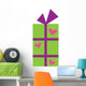 Cute Little Birthday Present Wall Decal