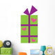 Cute Little Birthday Present Wall Decal