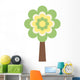 Green and Yellow Tree Wall Decal