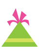 Cute Little Birthday Hat Wall Decal