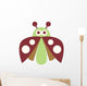 Cute Little Lady Bug Wall Decal