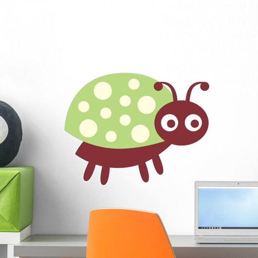 Cute Little Lady Bug Wall Decal