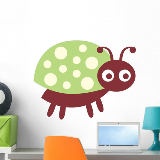 Cute Little Lady Bug Wall Decal