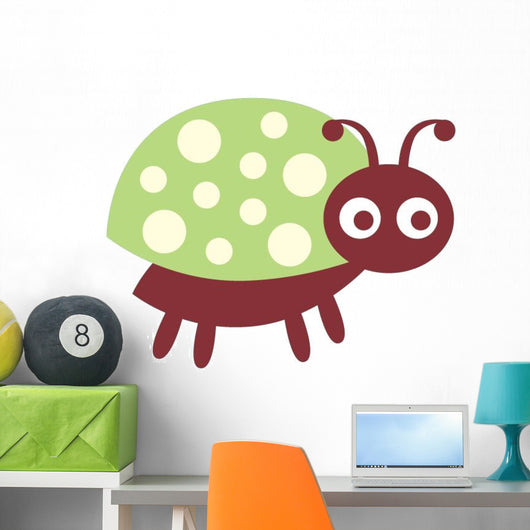 Cute Little Lady Bug Wall Decal