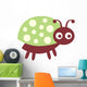 Cute Little Lady Bug Wall Decal