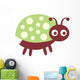 Cute Little Lady Bug Wall Decal