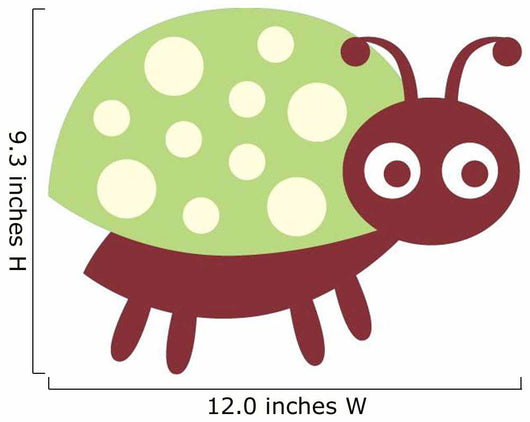 Cute Little Lady Bug Wall Decal