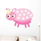 Cute Little Ladybug Wall Decal