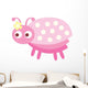 Cute Little Ladybug Wall Decal