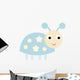 Cute Little Ladybug Wall Decal