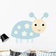 Cute Little Ladybug Wall Decal