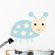 Cute Little Ladybug Wall Decal