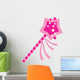 Cute Pink Cartoon Princess Wall Decal