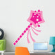 Cute Pink Cartoon Princess Wall Decal