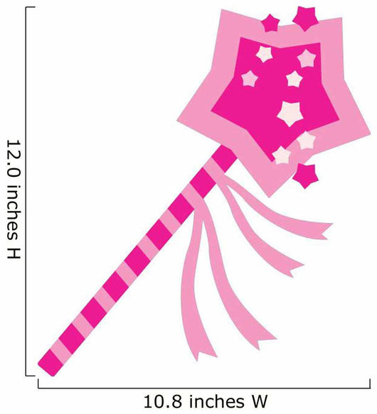 Cute Pink Cartoon Princess Wall Decal