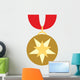 Cute Cartoon medal Wall Decal