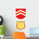 Cute Cartoon Medal Wall Decal