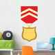 Cute Cartoon Medal Wall Decal