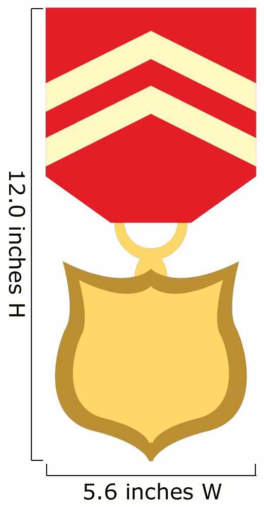 Cute Cartoon Medal Wall Decal