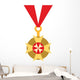 Cute Cartoon Medal Wall Decal