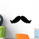 Silly Mustaches Refined Bush Wall Decal