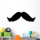 Silly Mustaches Refined Bush Wall Decal