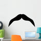 Sad Butch Silly Mustache Wall Decal