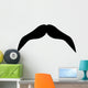 Sad Butch Silly Mustache Wall Decal