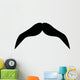 Sad Butch Silly Mustache Wall Decal