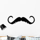 Refined Artist Silly Mustache Wall Decal