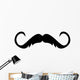Refined Artist Silly Mustache Wall Decal