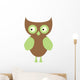 Cute Little Owl Wall Decal