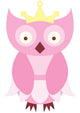Cute Little Owl Wall Decal
