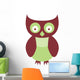 Cute Little Owl Wall Decal