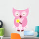 Cute Little Owl Wall Decal