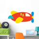 Cute Little Airplane Wall Decal
