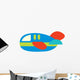 Cute Little Airplane Wall Decal