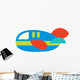 Cute Little Airplane Wall Decal