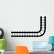 Rail Road Corner Border Wall Decal