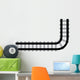 Rail Road Corner Border Wall Decal