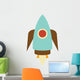 Cute Little Rocket Wall Decal
