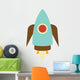 Cute Little Rocket Wall Decal