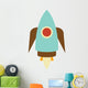 Cute Little Rocket Wall Decal