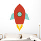 Cute Little Rocket Wall Decal