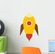 Cute Little Rocket Wall Decal