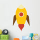 Cute Little Rocket Wall Decal