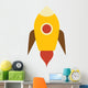 Cute Little Rocket Wall Decal