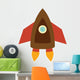 Cute Little Rocket Wall Decal