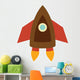 Cute Little Rocket Wall Decal