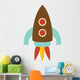 Cute Little Rocket Wall Decal